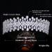 5A Cubic Zirconia Wedding Headband for Bride | Bridal Sweet 16 Party Hair Accessory - Silver HG0089 - Buy Online on GoSupps.com