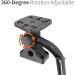 Byhsports Kayak/SUP Fish Finder Holder - Universal Marine Gear-Head for Kayaks Canoes & Boats - Buy Online on GoSupps.com