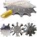 Nail MoldNail Manicure Edge Trimmer Nail Art Trimmer Template French Manicure Accessories Kit Silver - Buy Online on GoSupps.com