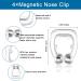 Snore Stopper Anti Snoring Devices - Silicone Magnetic Nose Clips & Nasal Dilators for Men and Women - Relieve Snoring - Buy Online on GoSupps.com