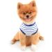 Summer Clothing for Small & Medium Dogs - Striped T-Shirt for Yorkies Chihuahuas & Cats | Smalllee Lucky Store - Buy Online on GoSupps.com