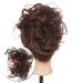 Buy Tess Hair Part Dutt Tie - Smooth Shaped Hair Knot Updos | Affordable 45g Medium Brown Hair Extensions for Women - Buy Online on GoSupps.com
