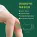 Pain Relief Patches - 24 Pcs Natural Herbal Heat Patches for Knee, Shoulder, Neck - Hot Moxibustion Wormwood Sticker for Arthritis, Muscle Soreness - Buy Online on GoSupps.com