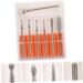 Didiseaon 1set Grinding Head Set Nail Polishing Bits Electric Nail File Bits Xmas Nail Drill Bits Acrylic Remover Nail Drill Heads Manicure Tungsten Steel Polisher To Rotate Ceramics - Buy Online on GoSupps.com