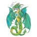 Fantasy Dragons Temporary Tattoos - Set of 10 Colorful Dragon Designs - Buy Online on GoSupps.com