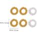 Tovinanna 10-Piece Finger Massage Acupressure Ring Set - Sensory Fingertip Massage Devices for Relaxation & Wellness - Buy Online on GoSupps.com