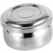 Stainless Steel Shaving Bowl for Men - Wet Shave Soap Cup with Lid | Metal Face Cleaning Tool - Buy Online on GoSupps.com