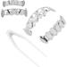 Plating Teeth Brace Brass Serial Number YHYT1046 Silver Teeth Braces Teeth Brace for Halloween Party for Hip Hop Fashion Show for Concert for Birthday Present(Silver) - Buy Online on GoSupps.com