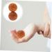 FRCOLOR 10 STK Durian-Shaped Hand Massage Balls | Wooden Acupuncture Massage Device | Yoga Body Fitness Roller - Buy Online on GoSupps.com