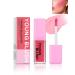 Pink Liquid Blush Oil Blush Liquid for Cheek Dewy Finish Face Blush for Natural Looks Lightweight Blush Water Longlasting Waterproof Blush Makeup Blendable Hydrating Formula Tinted Blush Oil-02#