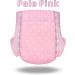 LittleForBig Adult Printed Diaper 10 Pieces - Blushing Baby Pale Pink(Medium 71-96 CM) - Buy Online on GoSupps.com