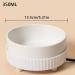 Buy Eactel Heated Pet Water Bowl - Rechargeable Drinking Fountain for Cats Kittens & Puppies - Ideal Heated Animal Water Solution - Buy Online on GoSupps.com