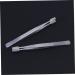 SOESFOUFU Tweezers Lash Fine Tweezer Tongs Beauty Tools Nipper Specialty Tools Collector Tools Tweezer for Stamp Safe Material Tweezer Collecting Coins Stainless Steel Make up Straight Head 11CM Silver - Buy Online on GoSupps.com