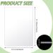 40 Pieces Clear Acrylic Sheets with Protective Paper - 7x5x0.04 Inch PETG Panels for Crafts & Picture Frame Replacement - Buy Online on GoSupps.com