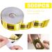 Self-Adhesive Nail Stencil Roll - 500 Pieces Gold Foil Modeling Templates for Nail Art & Gel Extensions - International Shipping Available - Buy Online on GoSupps.com