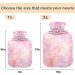 Naanle 2L Transparent Hot Water Bottle with Lid - Spring Cherry Blossom Design for Menstrual Cramps Pain Relief & Hot/Cold Therapy - Buy Online on GoSupps.com