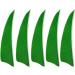 ZSHJGJR 50pcs 5 Shield Cut Turkey Feather Right Wing Arrow Fletches - Green - Buy Online on GoSupps.com