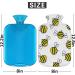 Cute Animal Bee Motif Heat Bottle - 2L Capacity for Pain Relief & Menstrual Cramps - Perfect for Feet Comfort | International Shipping Available - Buy Online on GoSupps.com