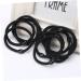 Beaupretty Rubber no metal ponytail holders stretch rubber bands for hair black elastic hair ties hair ties for curly hair metal hair band hair bungee black rubber bands bead no - Buy Online on GoSupps.com