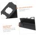 Gogogmee Curling Iron Rack Pumice Stone for Feet Hair Curler Wall Rack Hair Dryer Stand Stainless Steel Black - Buy Online on GoSupps.com