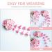 Gadpiparty Japanese Hair Accessories Hair Accessory Tassel Hairpins Floral Hair Clip Hair Ornament Flower Hair for Weddings Hanfu Hair Accessories Alloy Women's Pink Manual Clip - Buy Online on GoSupps.com