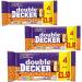 3 x Double Decker Chocolate 1.50 PMP Bar 4 Pack Multipack 149.2g Delicious Tasty And Twisty - Buy Online on GoSupps.com