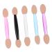 Didiseaon 5 boxes Sponge Shadow Tool Disposable Makeup Double-end Brush Cosmetic Sided Double-ended Dual Eye