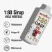 Nutrify Vital Fitness Drink 1:80 Syrup Set - Sugar-Free Cola & Strawberry Beverage Concentrate 2x1000ml (160L Low-Calorie Sports Drink) - Buy Online on GoSupps.com