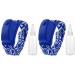 Healifty 2pcs Hand Liquid Wristband Hand Liquid Bracelet Portable Bracelet for Hand Soap Wristband Portable Bracelet Silicone 24.5X4.5X2cmx2pcs Bluex2pcs