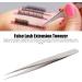 Eyelash Extension Tweezers - Stainless Steel Precision Grafting & Blooming Straight Tweezers for Accurate Application - Buy Online on GoSupps.com