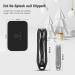 FERYES 3-in-1 Fingernail Clipper with No-Splash Nail Catcher and Metal Storage Box - Men & Women Black - Buy Online on GoSupps.com