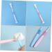 Minkissy 4-Piece Portable Toothbrush Set for Kids & Adults Soft Fur Design for Dental Hygiene | Ideal for Travel & Home Use - Buy Online on GoSupps.com