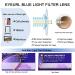 EYEURL Blue Light Blocking Reading Glasses for Women - 4 Pack Mix Colors 1.5x - Lightweight Oval Computer Readers with Anti Glare & UV Protection - Buy Online on GoSupps.com