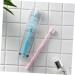 HOMSFOU 2pcs Nano Ultrafine Soft Toothbrush Set - Gentle Care for Pregnant Women - International Shipping Available - Buy Online on GoSupps.com