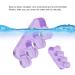2Pcs Gel Toe Separator Spacer for Toe Stretching, Bunion Correction, and Toe Relaxation - Buy Online on GoSupps.com