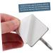 4pcs Hook Clothes Wall Hangers Key Hangers Hanging Coat Rack Office Towel Rack Heavy 5x4.5x8cm Silver - Buy Online on GoSupps.com