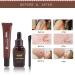 Vitiligo Cover Liquid Set - Tattoo Skin Concealer & Makeup for Legs - Buy Online on GoSupps.com