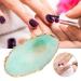 Resin Plastic Plate Dekaim Resin Mini Nail Art Gel Polish Color Mixing Plate Tips Display Holder Manicure Tool(Green) - Buy Online on GoSupps.com