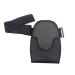 Waterproof Ostomy Bag Cover for Women Men Black Colostomy Bag Holder Covers Stoma Pouch Protector Wrap with Adjustable Elastic Waist Band Ostomy Supplies