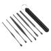 SKISUNO 6pcs Ear Wax Removal Tool Set Safe Ear Cleaner Scoop Kit for Adults Comfortable Stylish Design for Daily Use and Travel