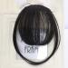 rongweiwang Endless Style Options With These Clip In Hair Extensions Creating 3D Clip In Bangs Tape In Hair Extensions Human Hair brownish black - Buy Online on GoSupps.com