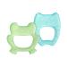 Green Sprouts Cool Nature Teethers 3+ Months Green Aqua 2 Pack