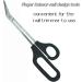 Long Handled Toenail Scissors Clippers for Thick and Ingrown Nails - 8 Inch Toe Nail Clippers for Seniors - Ergonomic Design in Black - Buy Online on GoSupps.com