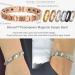 Prostapower Magnetic Copper Band Fashion Bracelets Copper Bracelet Adjustable Length Copper Bracelet (2) - Buy Online on GoSupps.com