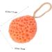 FOMIYES Natural Loofah Sponge Set - 3 Bath & Shower Sponges for Exfoliation | Gentle Facial & Body Cleansing Cotton Scrubber - Buy Online on GoSupps.com