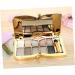 Mikinona Set # Shadow Brush With Makeup Colorful Eyeshadow Eye & Mirror Colors Glitter Flash - Buy Online on GoSupps.com