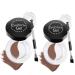 CARL 2 Pieces 2in1 Eyebrow Dye Set Eyebrow Gel Tinted & Fixing Gel Transpant Eye Brown Wax Eyebrow Gel Fixing Gel Eyebrow Gel Ink with Double Head Brush Quick Drying Light Brown 05Light Brown x 2