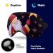 Christmas Santa Claus Sleep Eye Mask for Women Men - Elastic Strap for Sleep Travel Nap - Buy Online on GoSupps.com