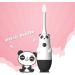 Sonic Electric Kids Toothbrush with Panda Pattern | Soft Bristles | 3 Replacement Heads | 12,000 Times/Min - Buy Online on GoSupps.com