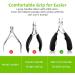 Senmubery 4 Pcs Toenail Clippers Thick & Ingrown for Men & Seniors Pedicure Clippers Toenail - Buy Online on GoSupps.com